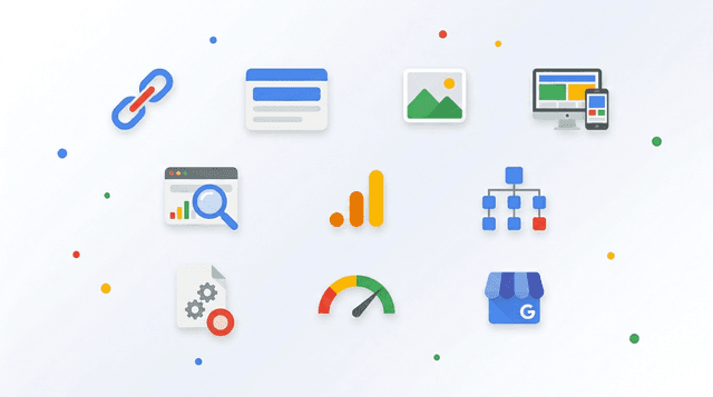 Checklist visuelle pré-lancement : 10 éléments livrés avec chaque site créé